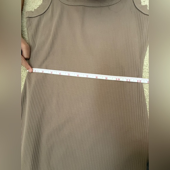 Madewell Tan Ribbed Dress - Picture 5 of 7
